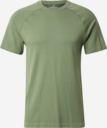 T-Shirt fonctionnel 'THE TRAINING DAY' Fabletics en vert : devant
