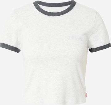 LEVI'S ® Shirts 'Graphic Mini Ringer' i hvid: forside
