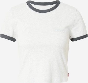 balts LEVI'S ® T-Krekls 'Graphic Mini Ringer': no priekšpuses