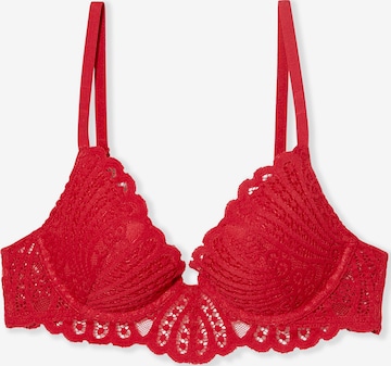 Push-up Reggiseno 'Etreinte' di ETAM in rosso: frontale