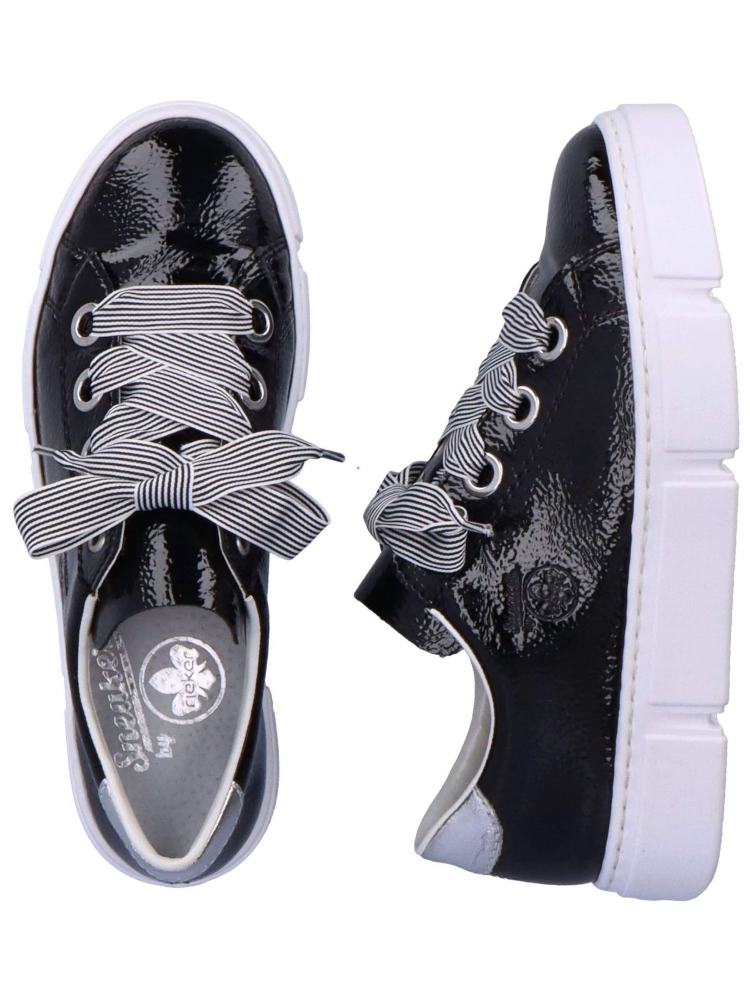 Baskets basses Rieker en noir
