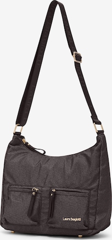 Borsa a tracolla 'Lorde 1' di Laura Biagiotti in marrone: frontale