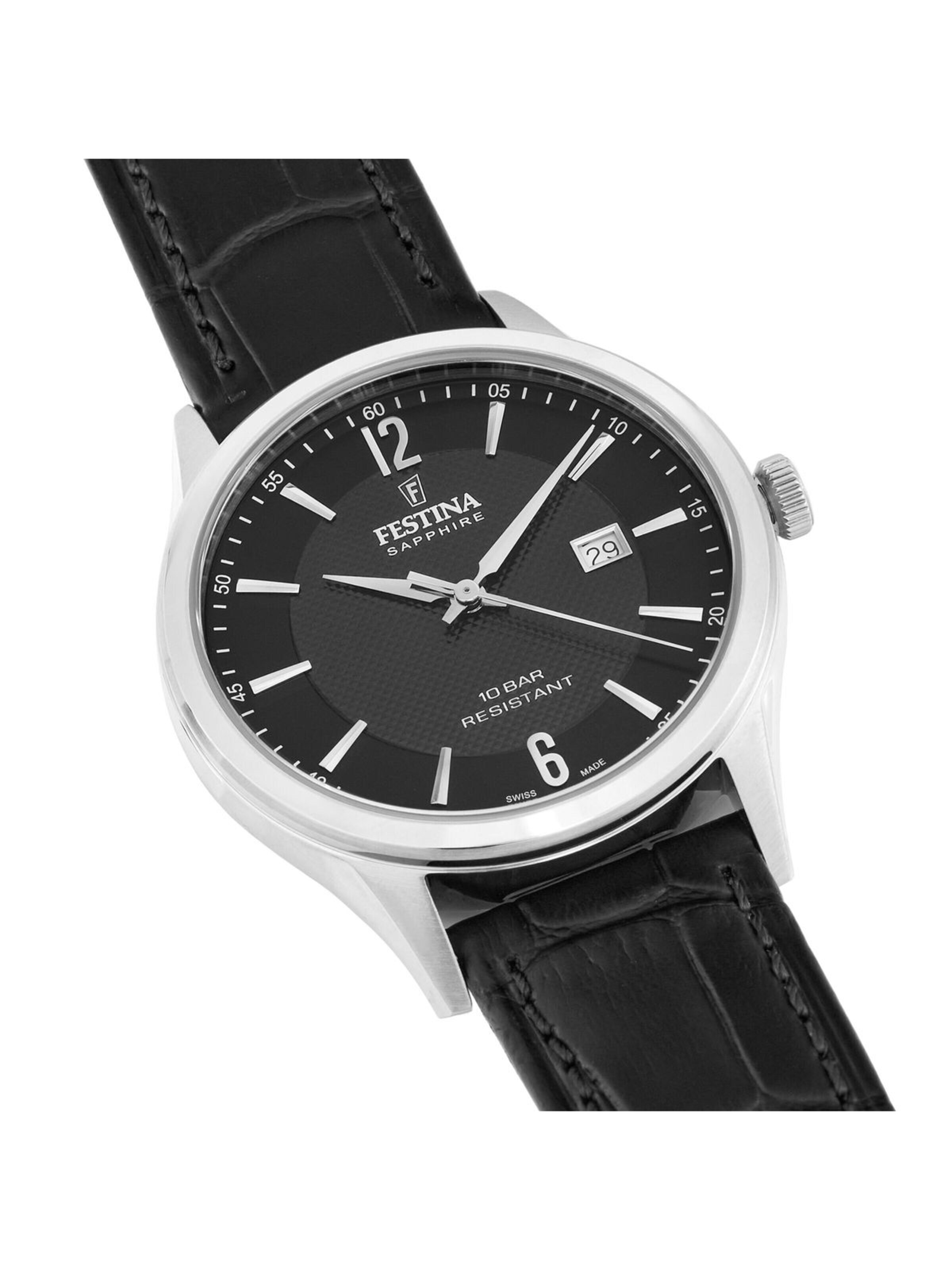 Montre à affichage analogique FESTINA en noir