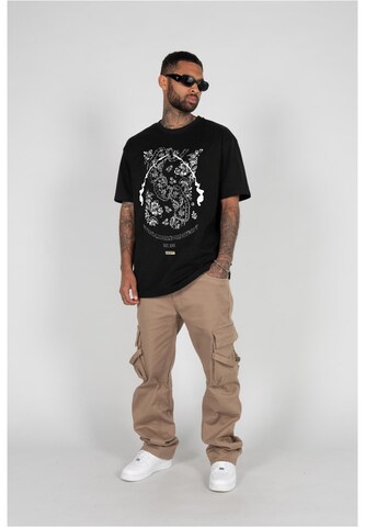 MJ Gonzales T-shirt i svart: framsida