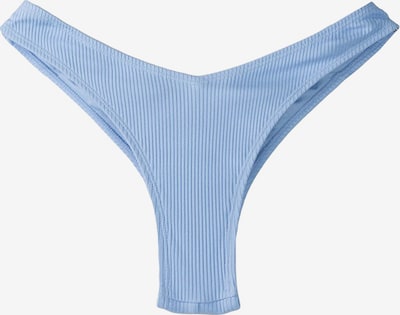 Bershka Bas de bikini en bleu clair, Vue avec produit