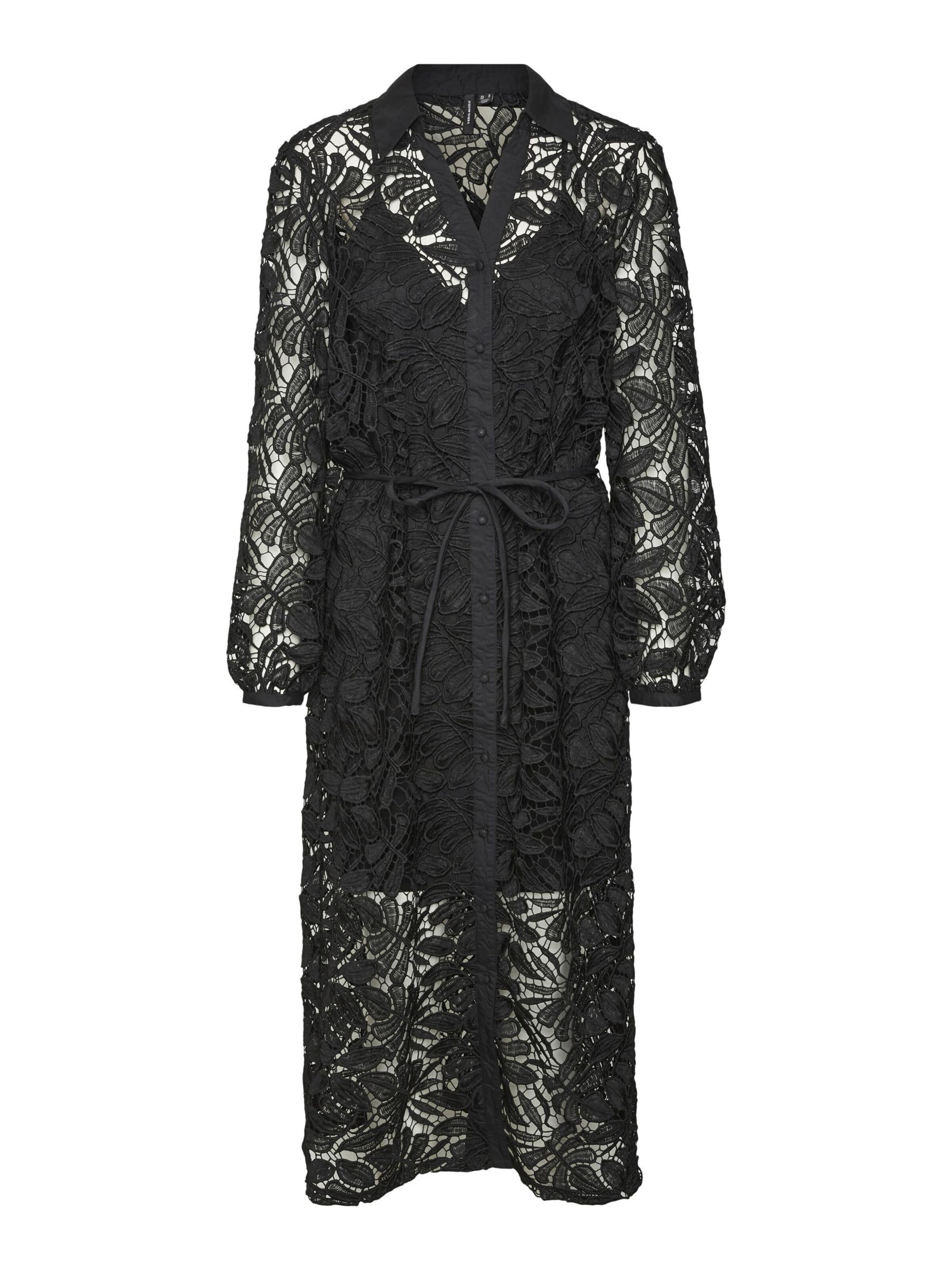 VERO MODA Cocktailjurk 'EDA' in Zwart: voorkant