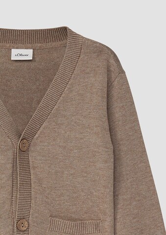 s.Oliver Strickjacke in Braun