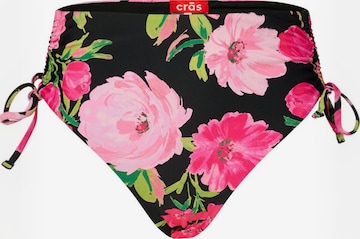 Crās - Cueca biquíni 'Hildacras' em preto: frente