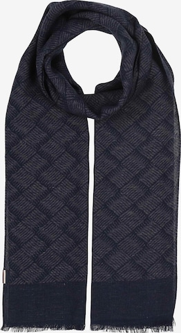 bugatti Scarf in Blue: front