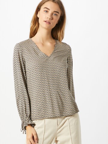 VERO MODA Bluse 'Carmen' i beige