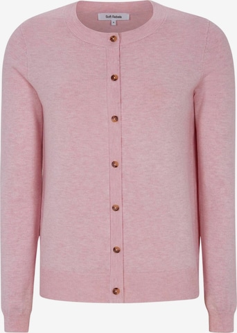 Soft Rebels Neuletakki ' SRMarla ' värissä vaaleanpunainen: etupuoli