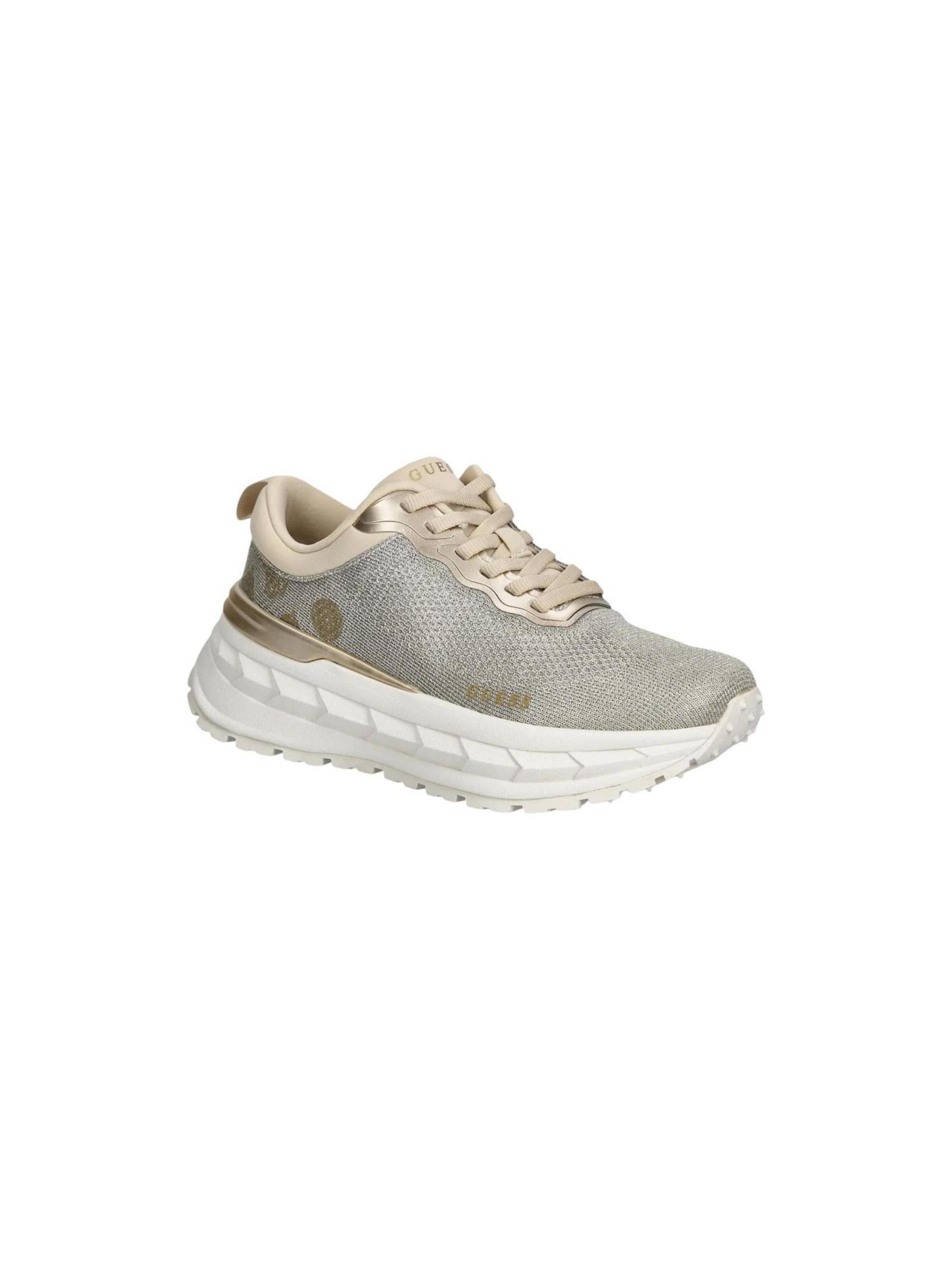 Sneaker bassa 'RUNIT3 FLPRN3 FAB12' di GUESS in argento