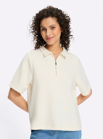 T-shirt heine en blanc : devant