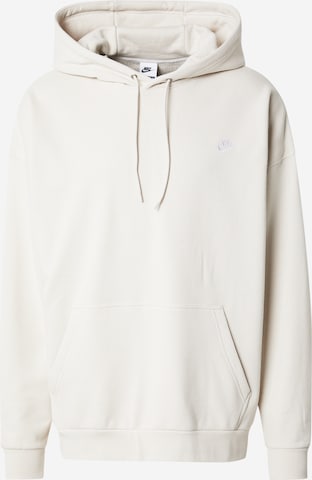 Nike Sportswear - Sweatshirt 'CLUB' em castanho: frente