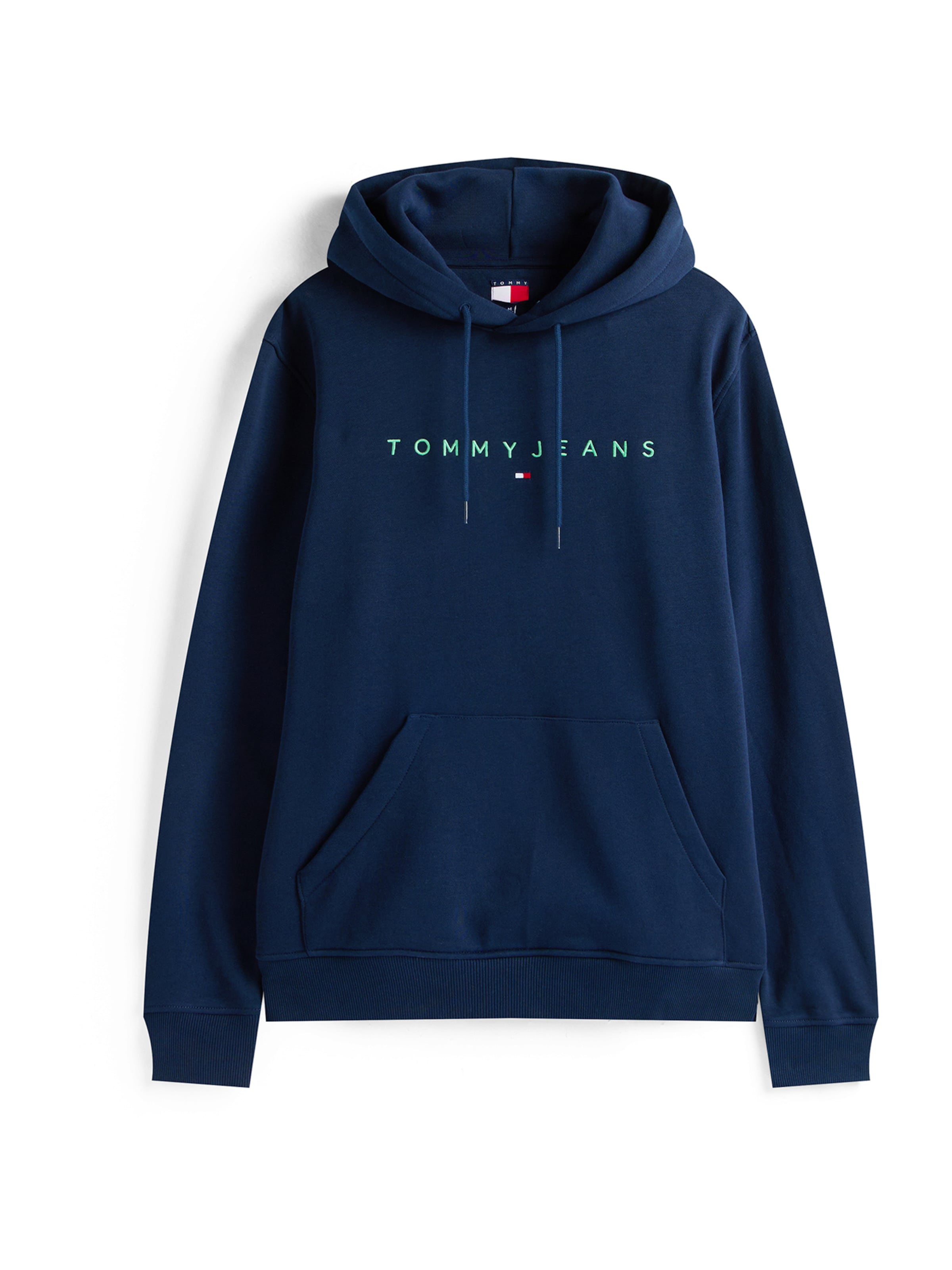 Tommy Jeans Μπλούζα φούτερ σε σκούρο μπλε / μέντα, Άποψη προϊόντος