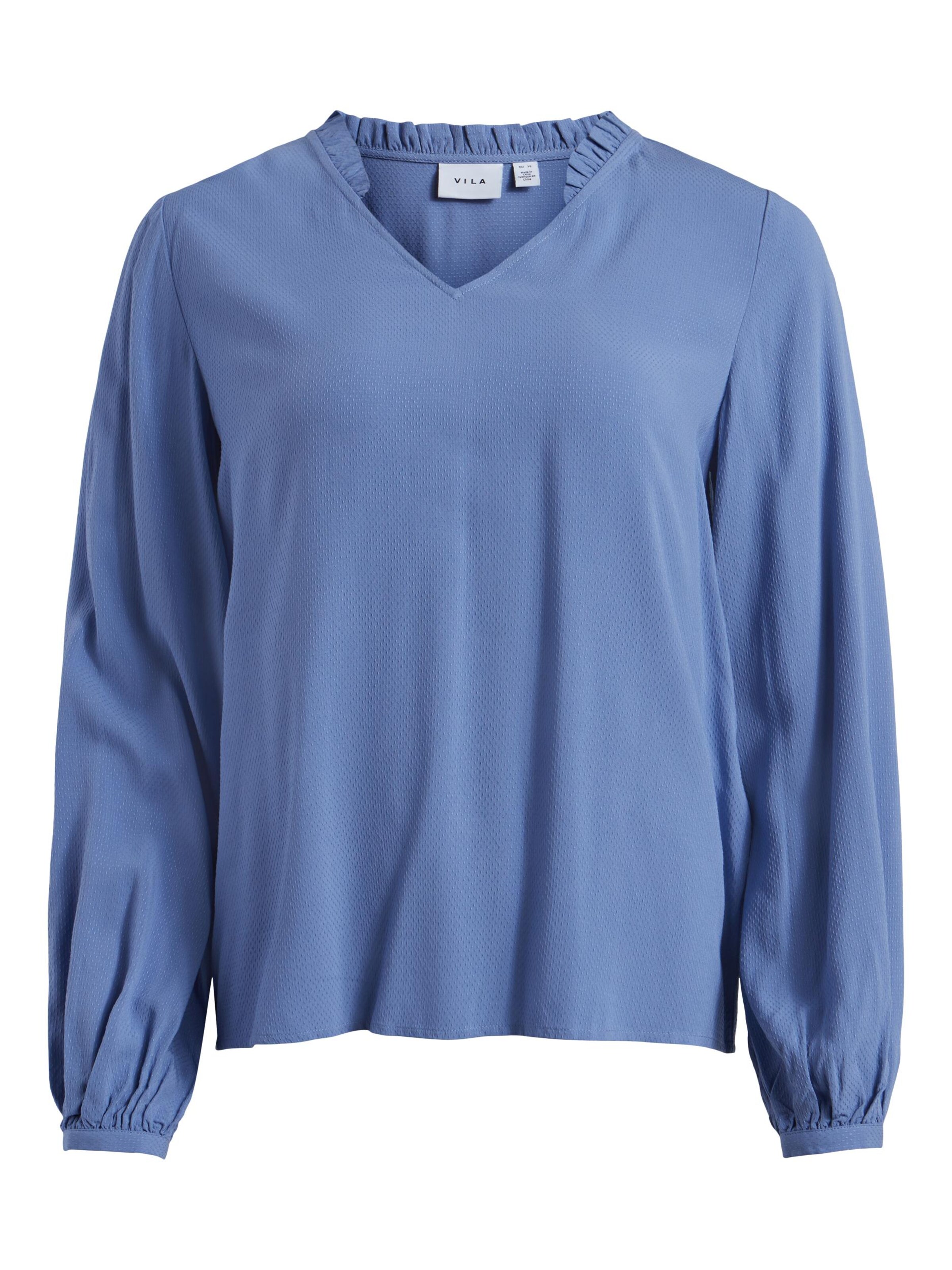 Abbigliamento Donna VILA Camicia da donna Zugi in Blu 