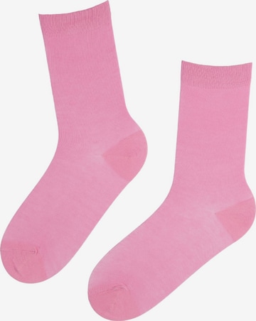 Sokisahtel Sokken in Roze: voorkant