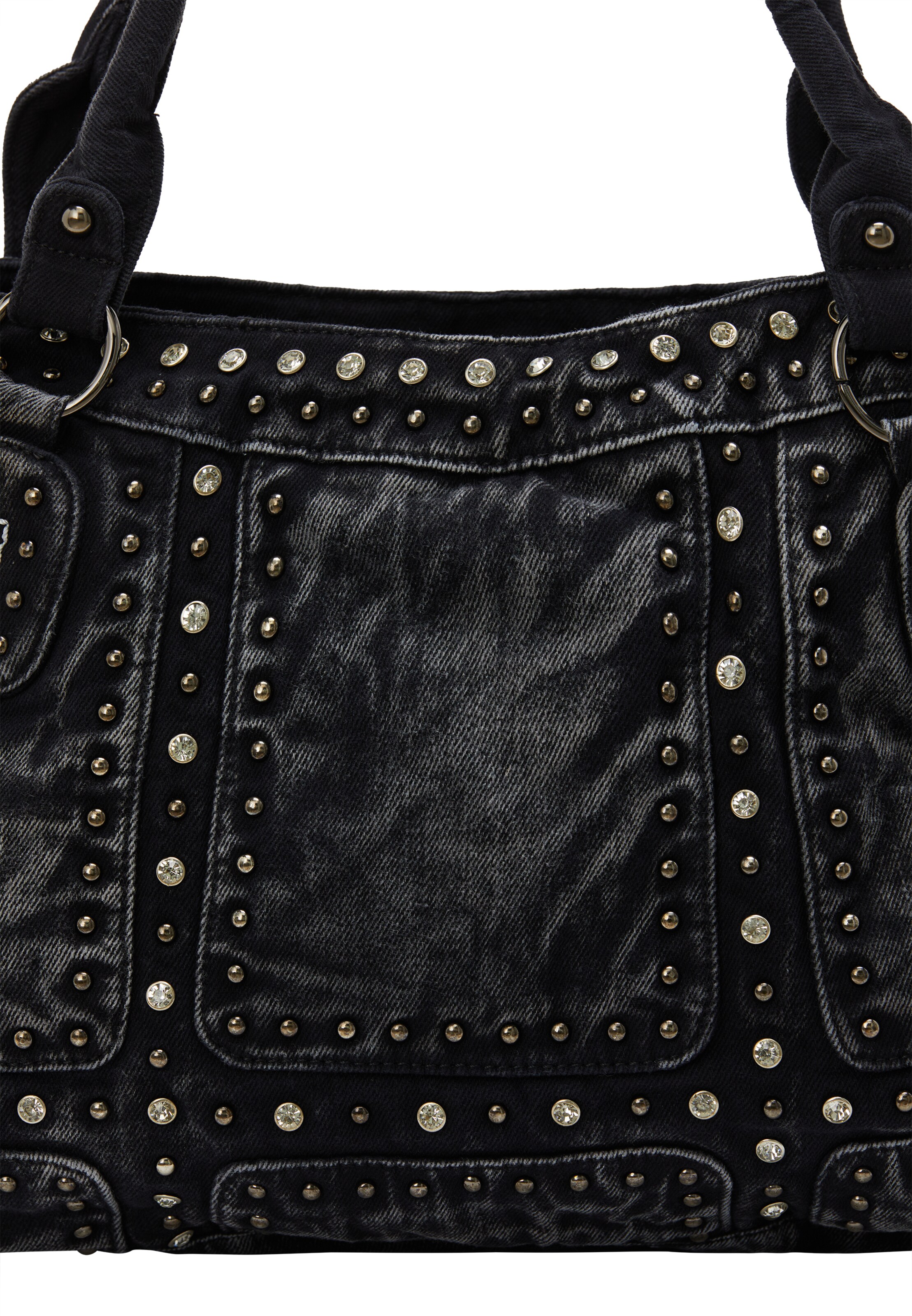 myMo ROCKS - Bolso de mano en negro