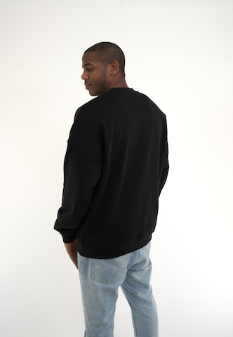 Johnny Urban Sweatshirt 'Carter Oversized' in Black