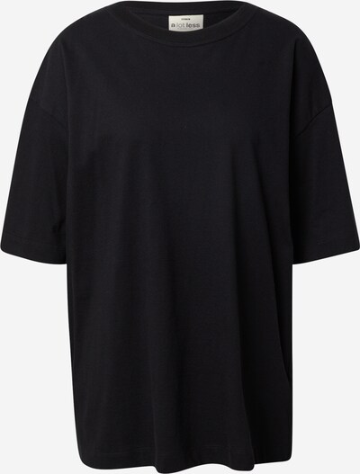 Tricou 'Dakota' A LOT LESS pe negru, Vizualizare produs