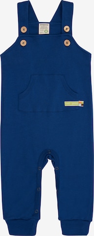 loud + proud Overalls in Blue: front