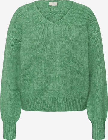 Kaffe Sweater 'Sarla' in Green: front
