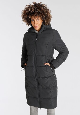 KangaROOS Outdoor Coat in Black