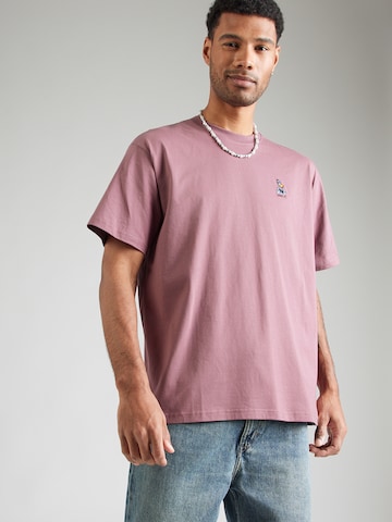 Iriedaily Shirt 'What The Duck' in Purple: front