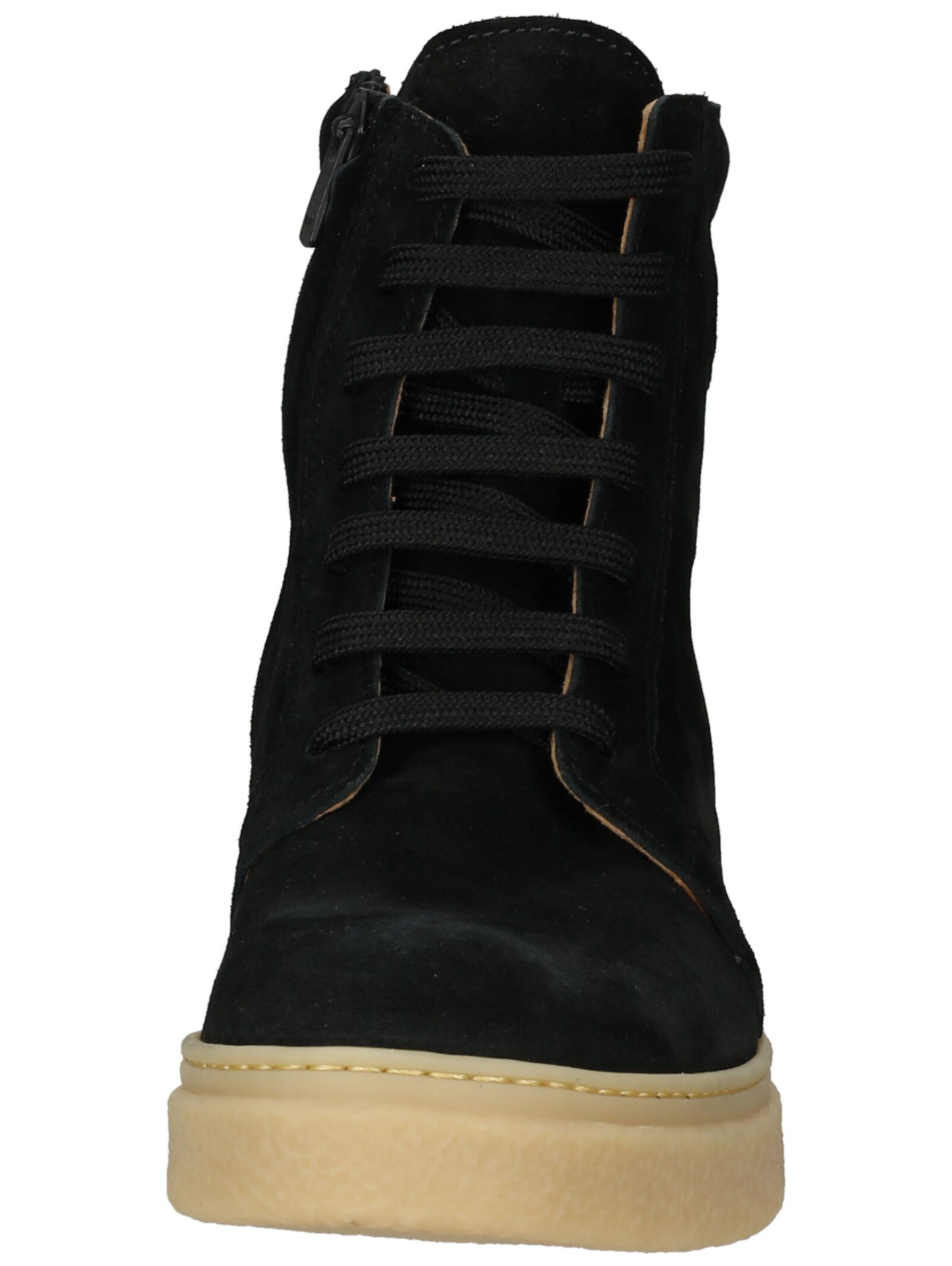 EL NATURALISTA Lace-up bootie in Black