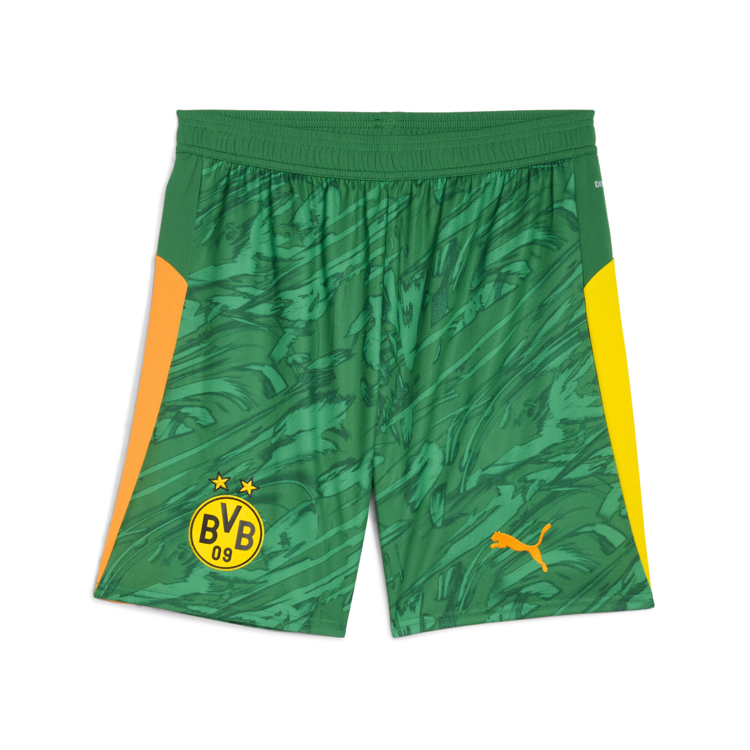 PUMA Regular Sportbroek 'Borussia Dortmund 25/26' in Groen: voorkant