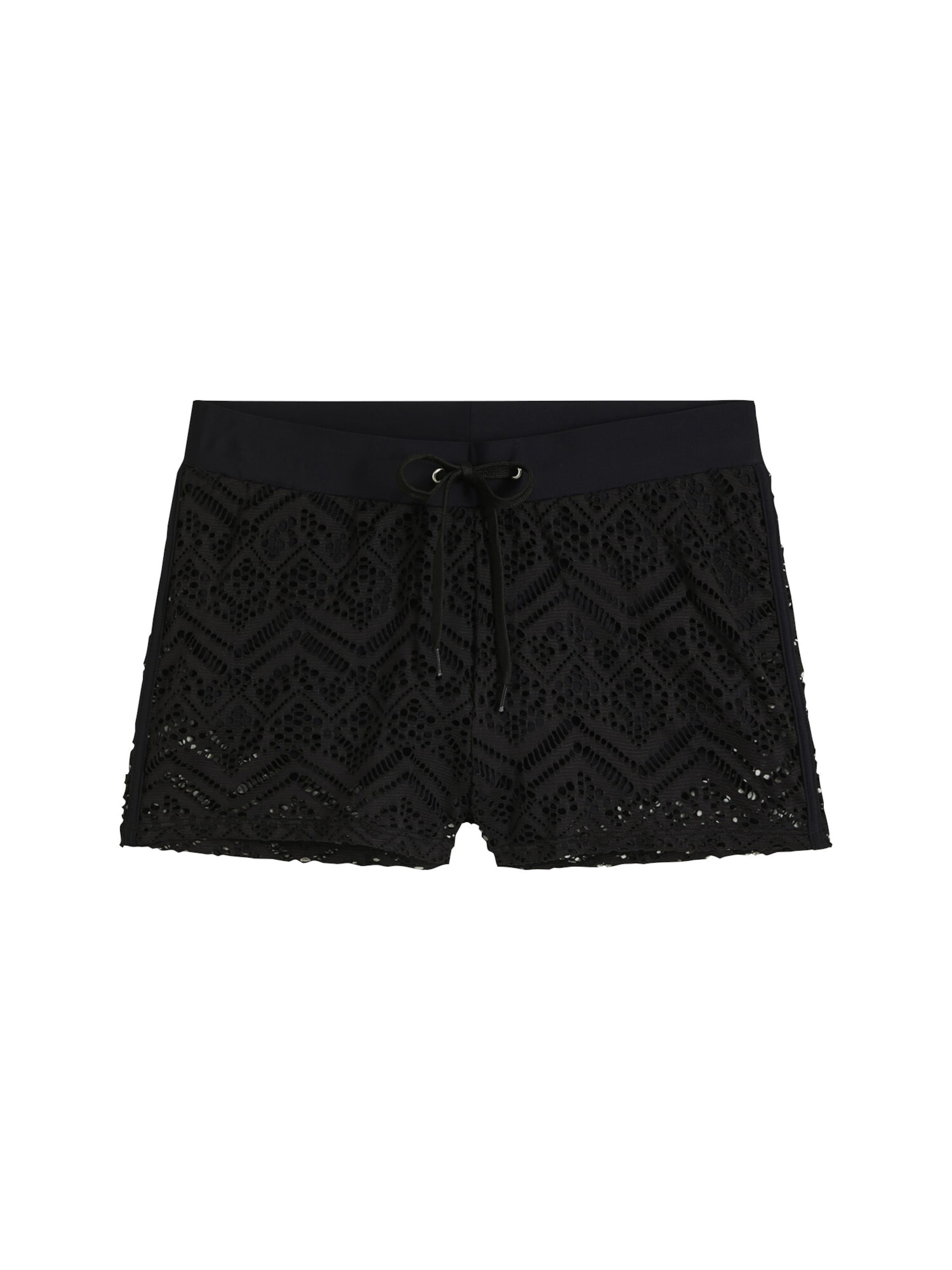 bonprix Board Shorts in Black: front
