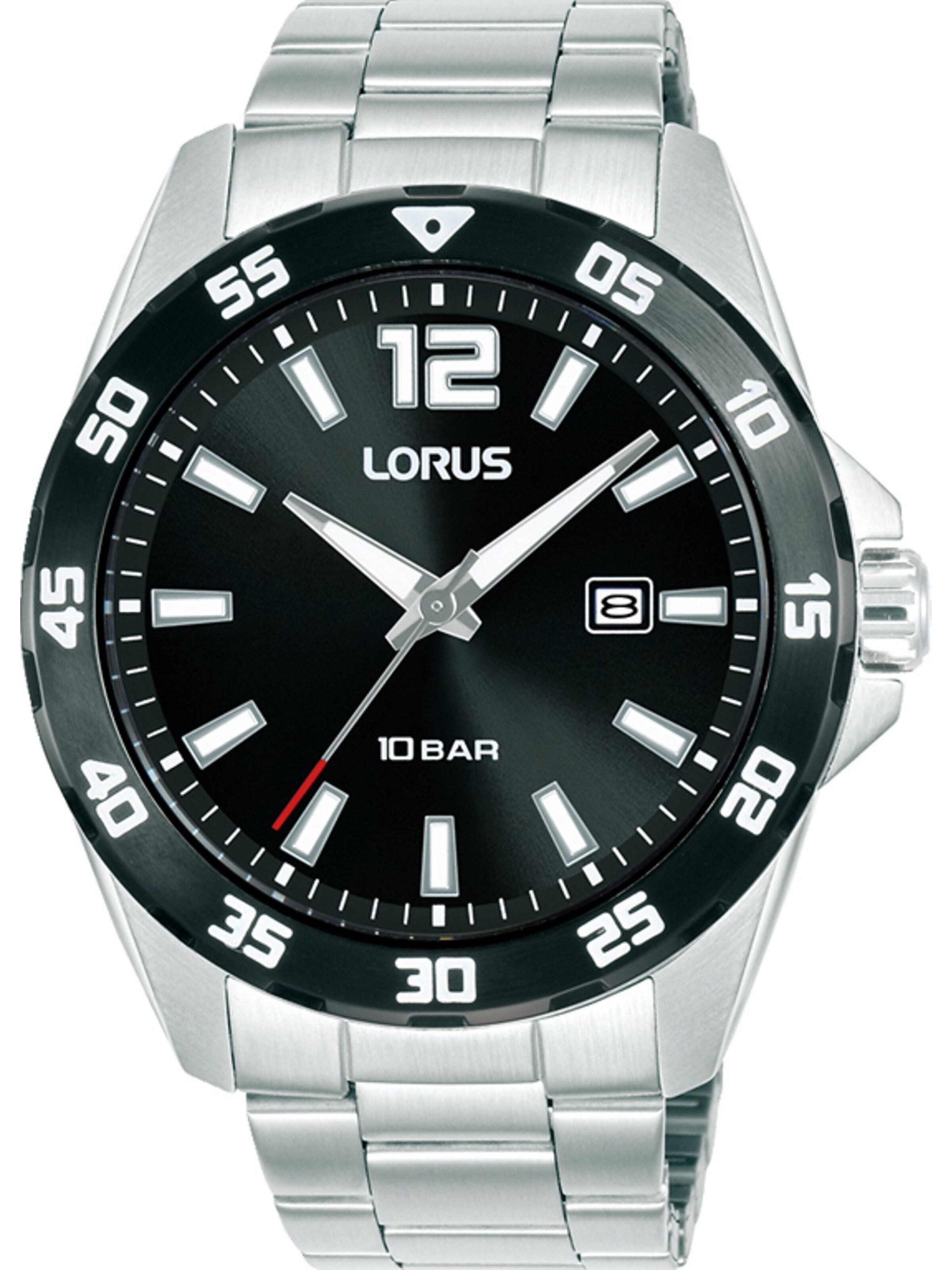 LORUS Analog watch in Silver: front