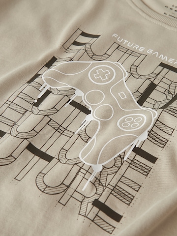 NAME IT T-shirt 'NKMVICTOR' i beige