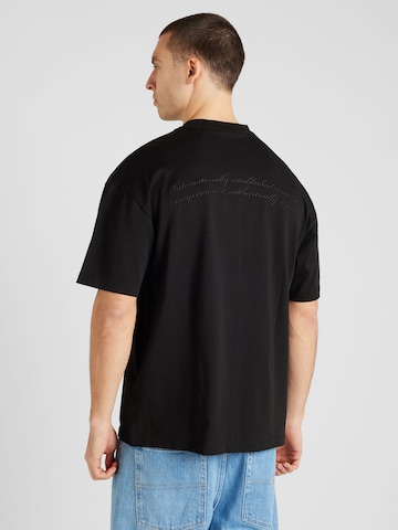 HUGO T-Shirt 'Deytimo' in Schwarz
