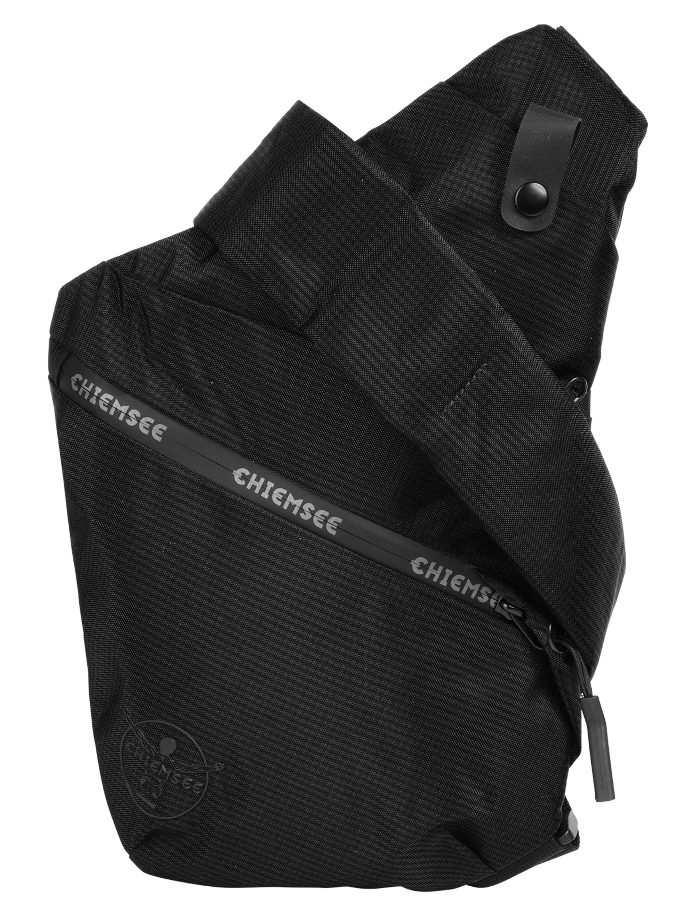 CHIEMSEE Umhängetasche 'LIGHT N BASE'‌‌‌‌‌‌‌ in Schwarz: Vorderseite