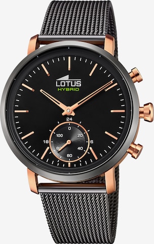 Lotus Analog Watch in Grey: front
