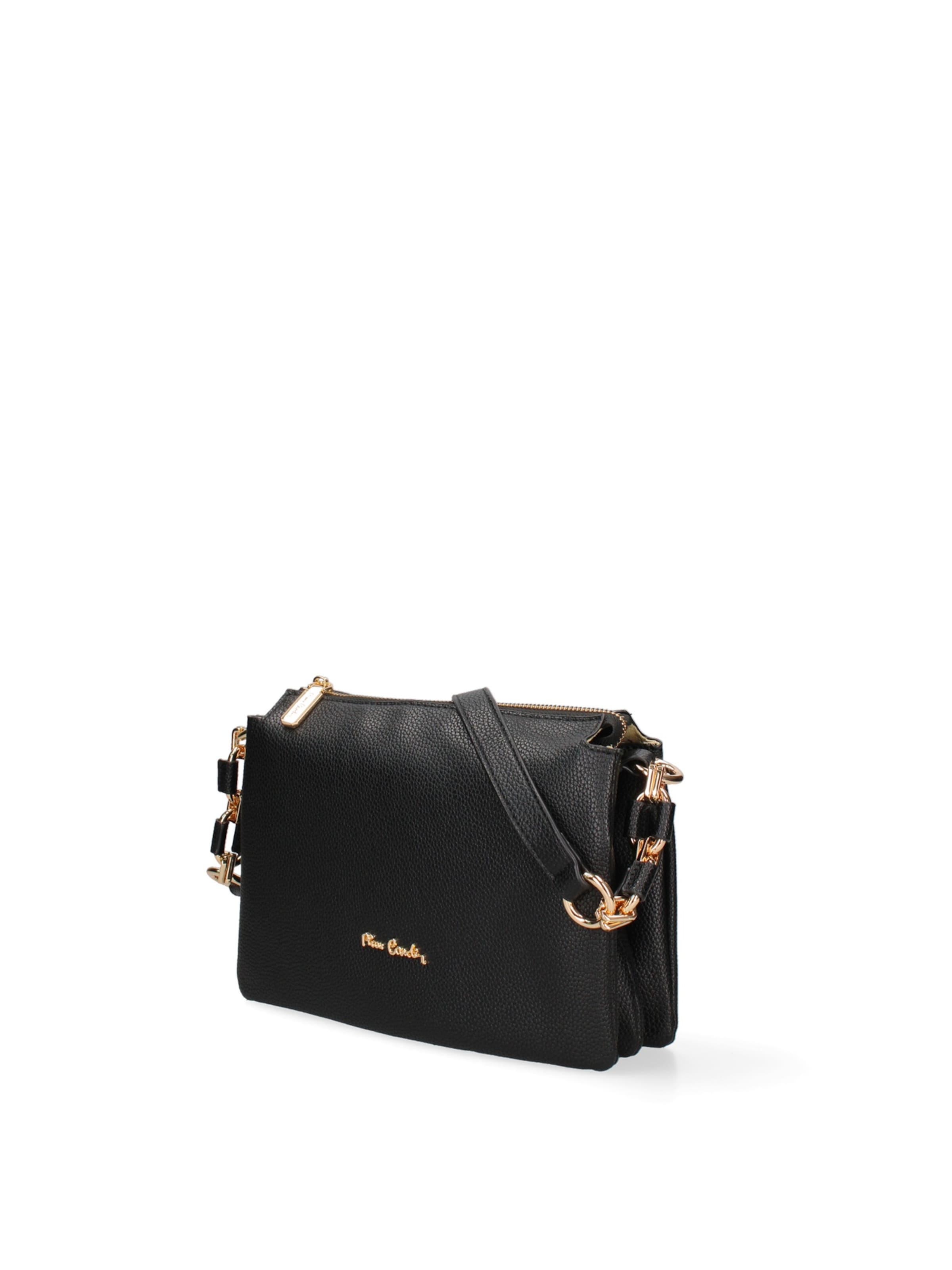 Sac bandoulière PIERRE CARDIN en noir : devant