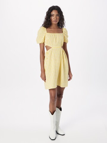 Robe Monki en jaune : devant