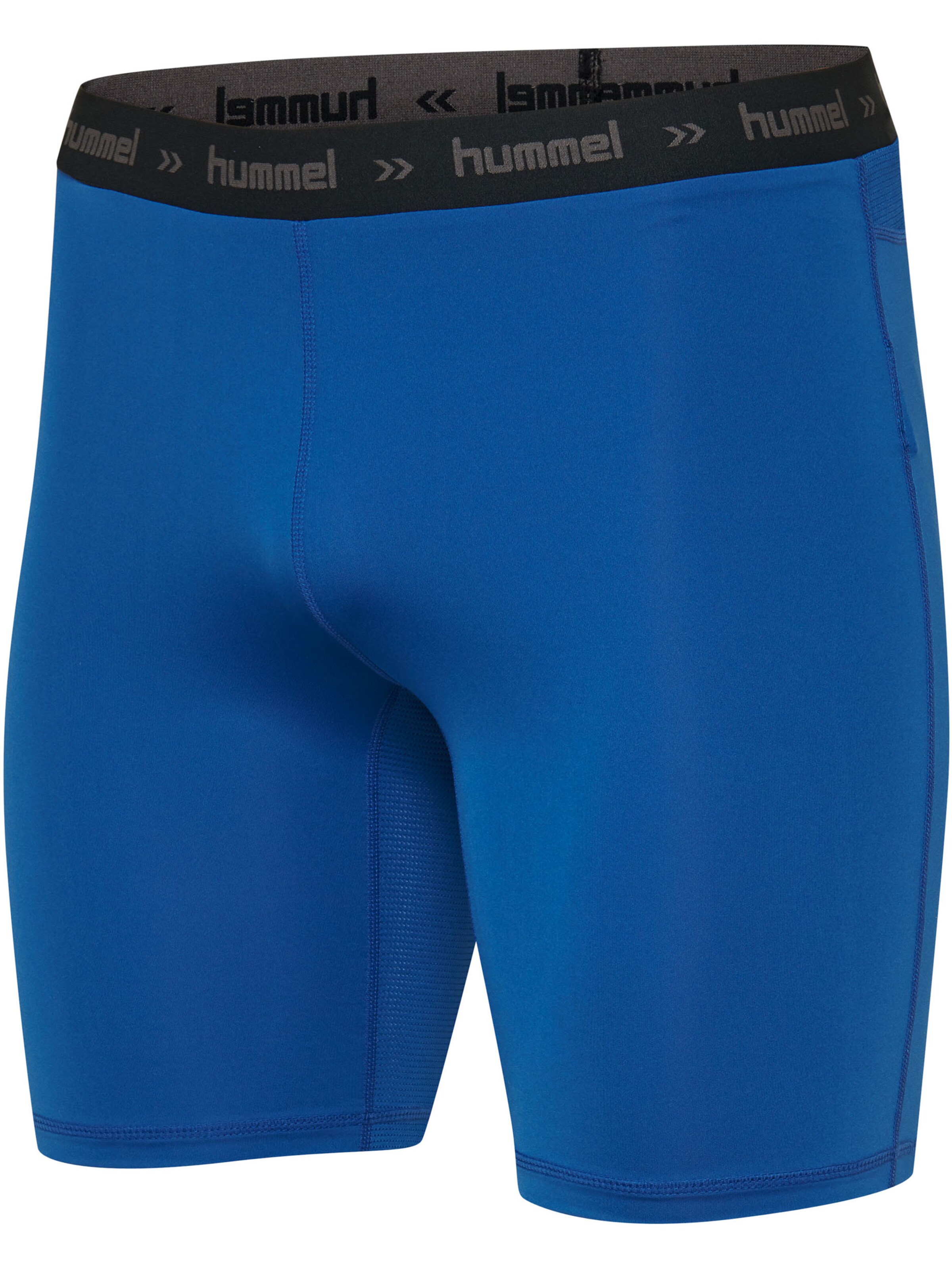 Hummel Skinny Sportunterhose in Blau