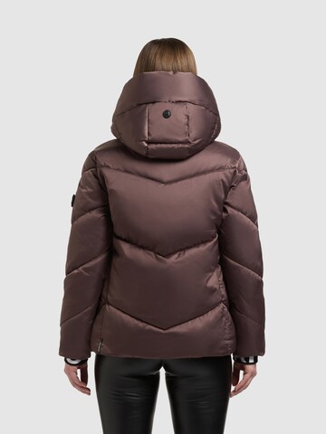 khujo Zimná bunda 'OLSA2' - Fialová