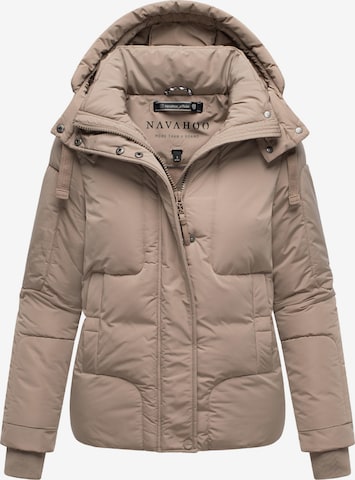 Veste d’hiver 'Zauberlicht 14' NAVAHOO en marron : devant
