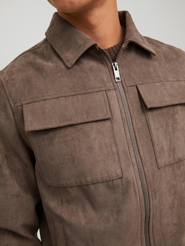 JACK & JONES Between-season jacket 'Rocky Payton' in Brown