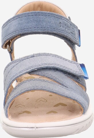 SUPERFIT Sandály 'SPARKLE' – modrá