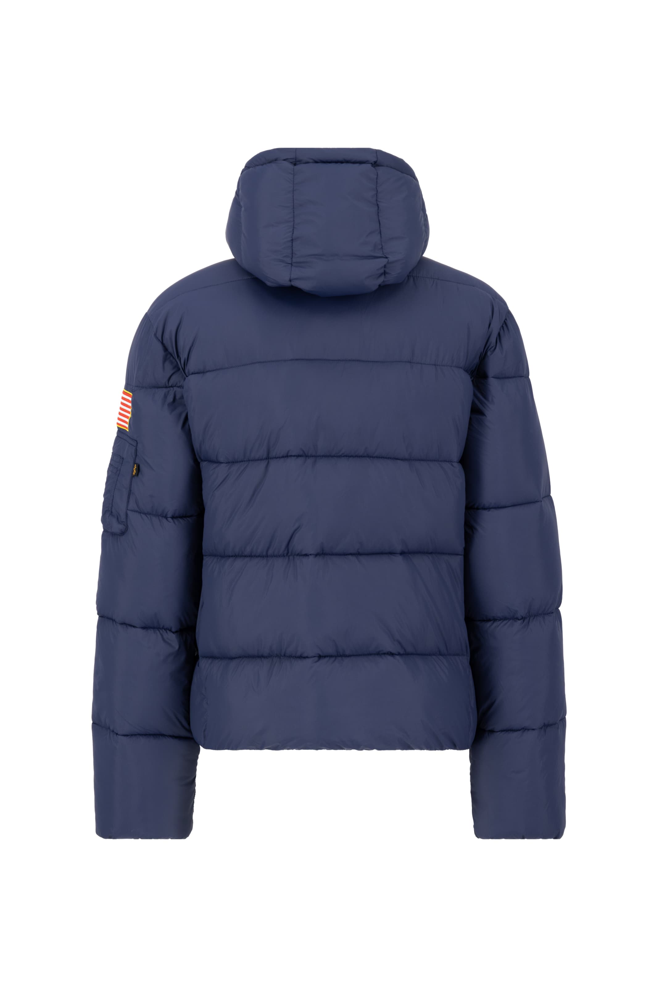 ALPHA INDUSTRIES Prehodna jakna 'HP Nasa' | modra barva