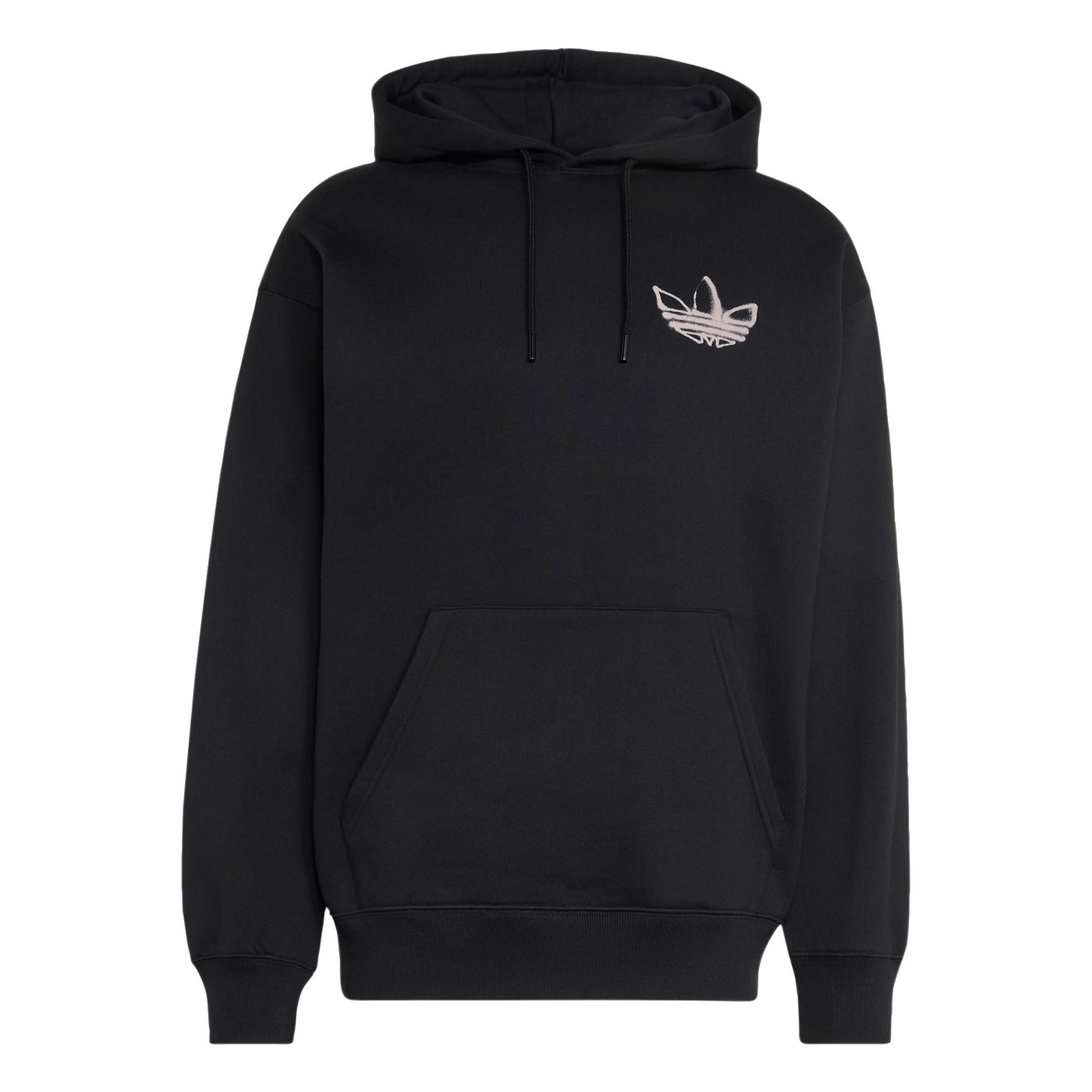 ADIDAS ORIGINALS Sweat-shirt 'Powder Tongue' en XS en rose / noir, Vue avec produit