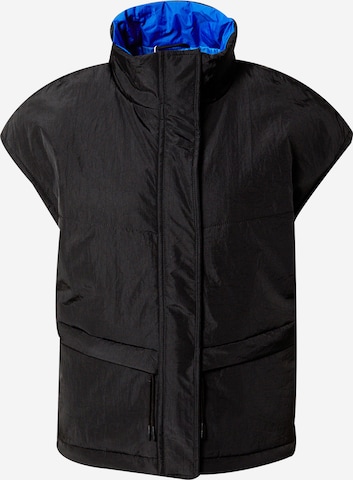 SELFHOOD Vest in Black: front