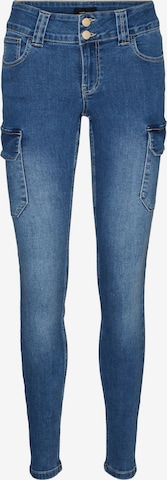 Skinny Jeans cargo 'CATCH' di VERO MODA in blu: frontale