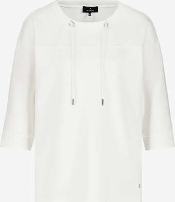 Sweat-shirt monari en blanc : devant