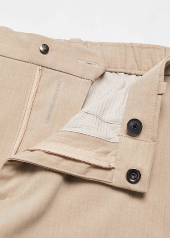 MANGO MAN Slimfit Hose 'Bologna' in Beige