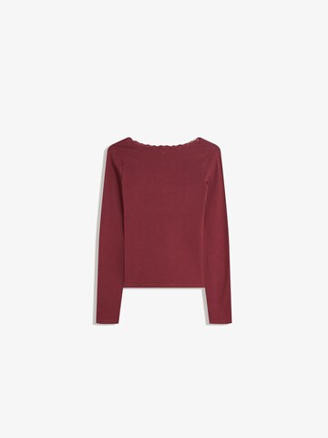 Bershka Shirt in Rot